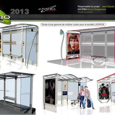 design industriel espace graphique mobilier urbain