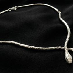 Collier argent