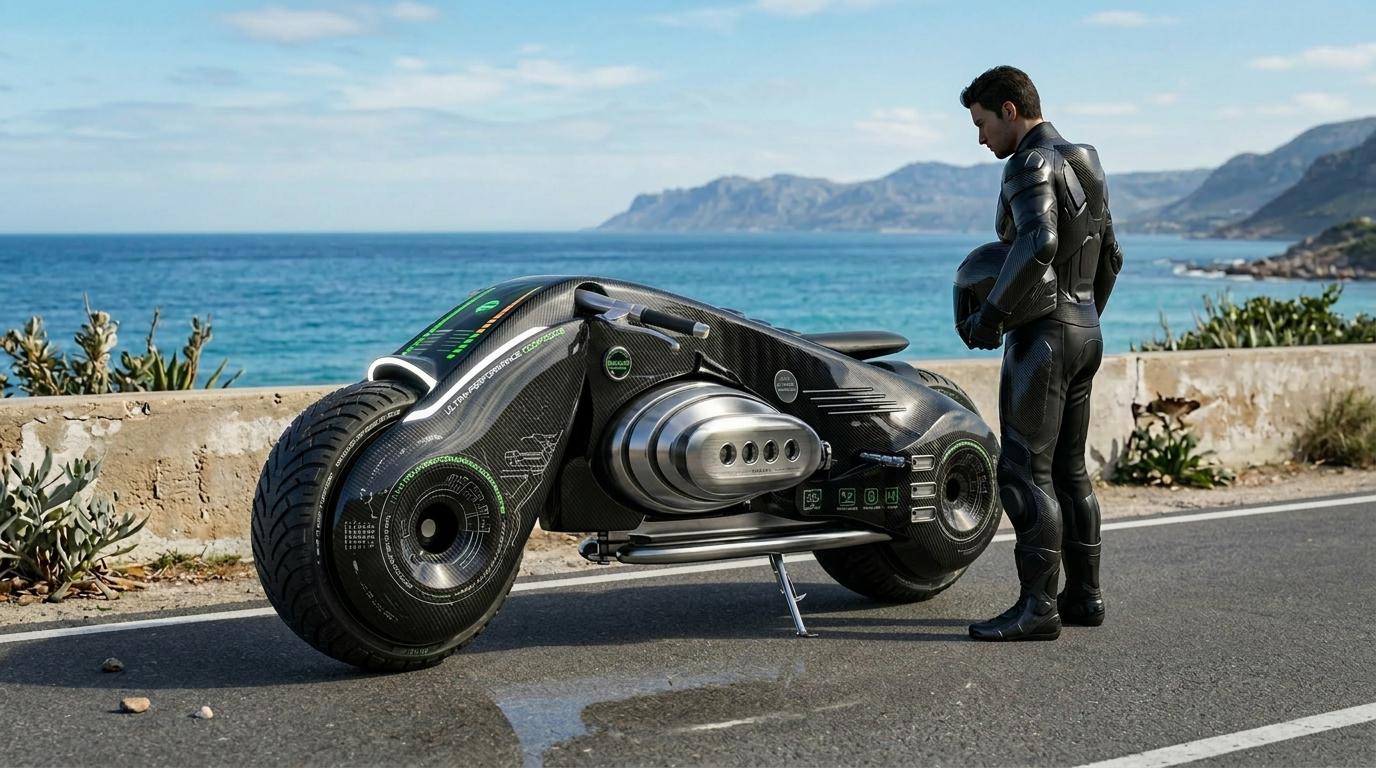design toulouse concept car / moto posters graphisme.Moto concept ARKAO