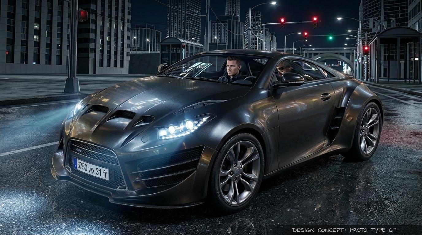 posters graphisme car design toulouse concept car étude prospective arkao.