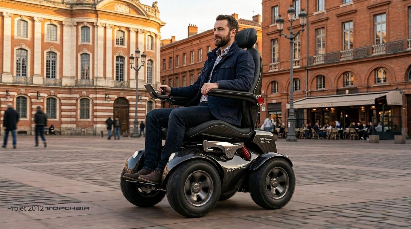 Projet TOPCHAIR design produit conception ingénierie industrialisation de 1982 à 2024