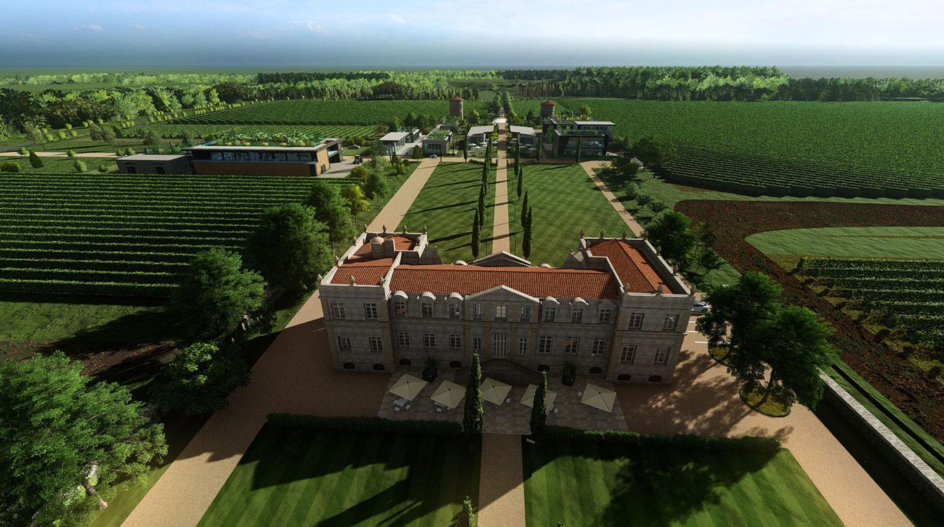 architecture design espace sur logiciels 3D design espace