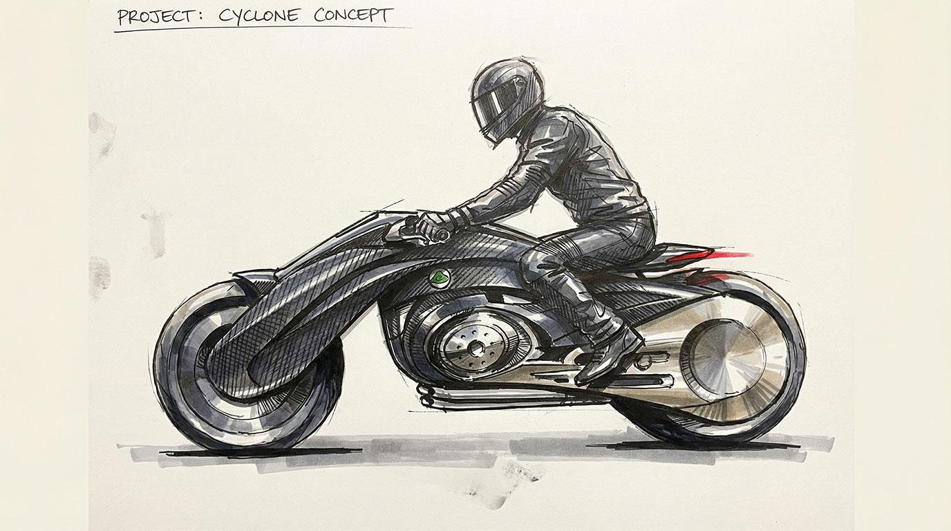 design graphique concept roughs images 3 D logiciels classiques assisté par IA