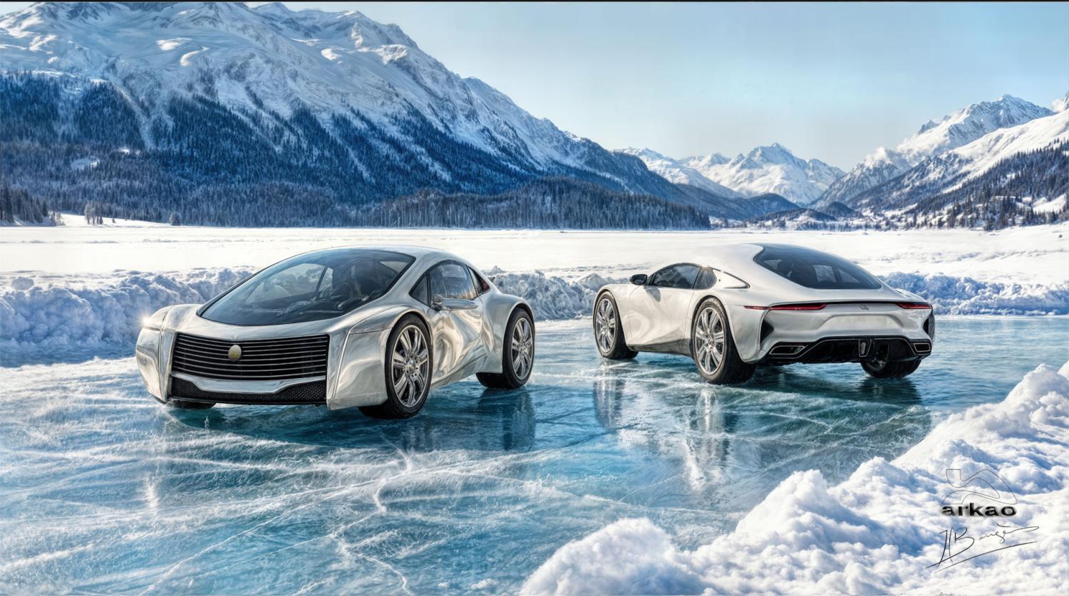 Cars dans les glaces du grand Nord