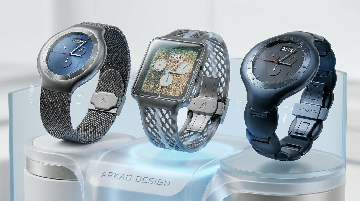 Montre concept graphisme.