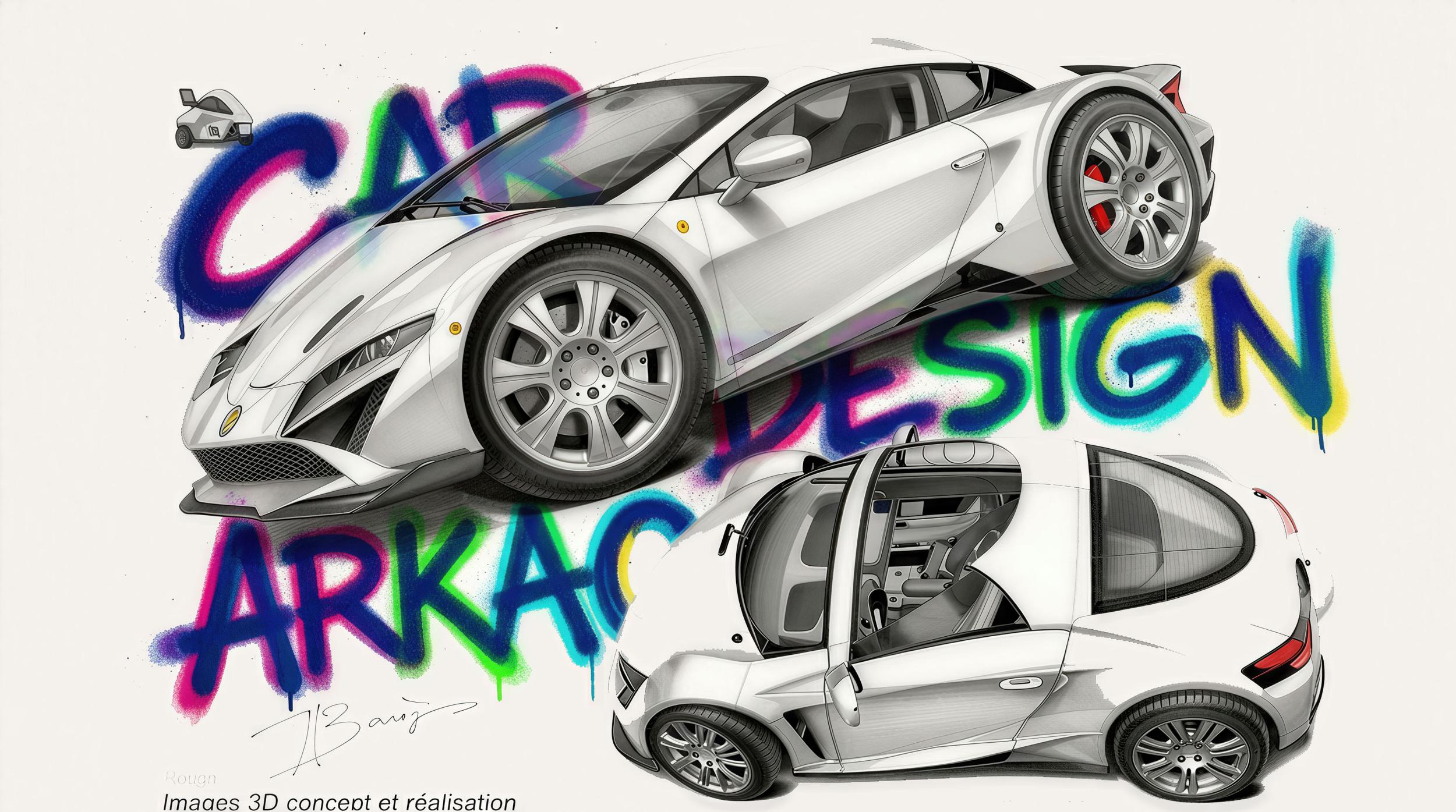 concept car graphisme