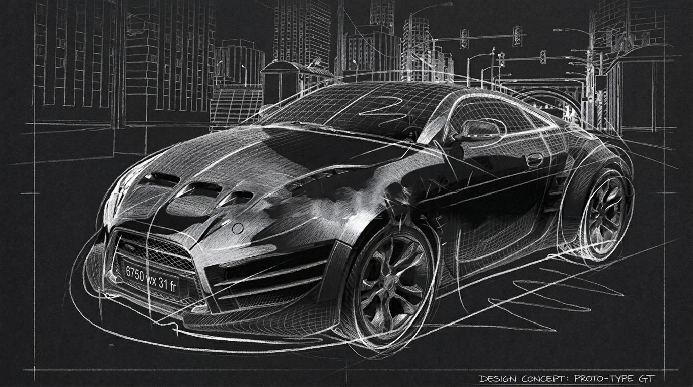 Concept car rough