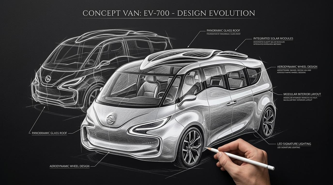 Bus concept car 